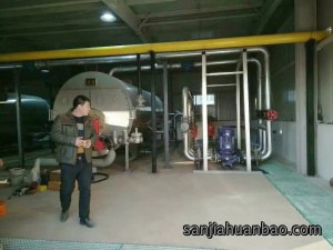 北京房山区颐和花园2台6吨低氮燃气锅炉