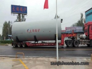 新疆20吨燃气有机热载体锅炉项目